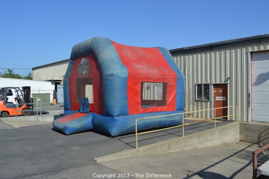 The Difference Auction Reno Silver Sox Bounce House ITEM Reno