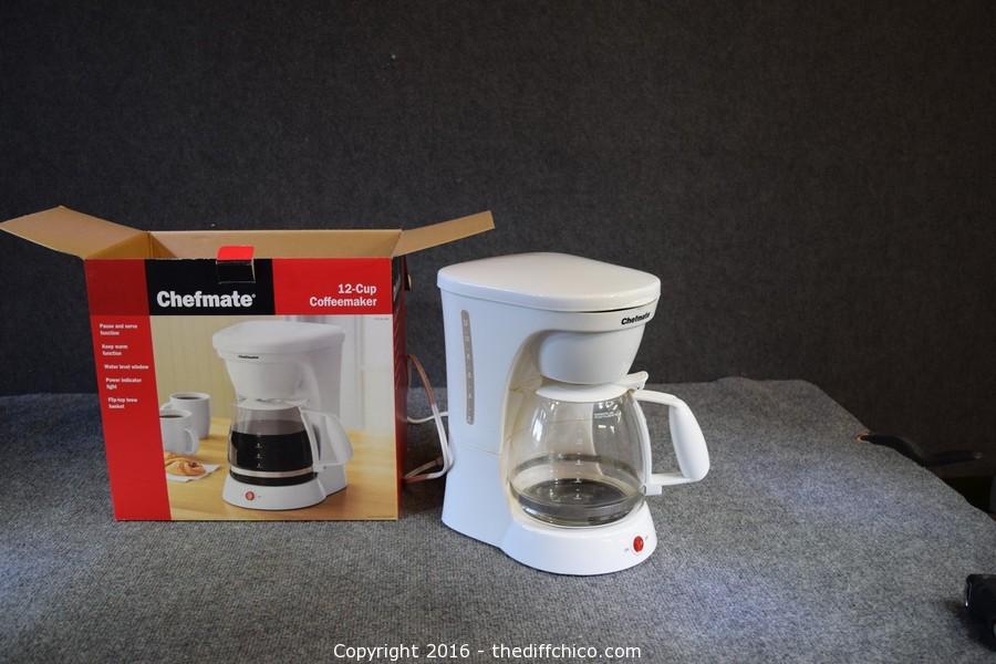 Working Chefmate 12-Cup Coffee Maker 
