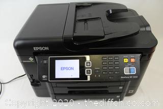 Epson WorkForce WF-3640 Wireless Color All-in-One Inkjet Printer with Scanner (READ DESCRIPTION)