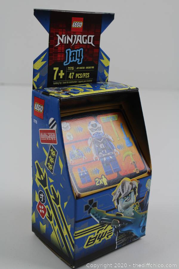 The Difference Auction Kckauctions New Auctions Ends Sunday 11 1 6pm Item Lego Ninjago Jay Avatar Arcade Pod Mini Arcade Machine 47 Pieces New
