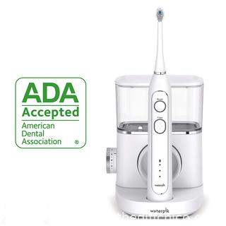 ($159) Waterpik Sonic-Fusion Professional Flossing, Electric Toothbrush & Water Flosser Combo in One, SF-02, White
