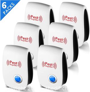 Ultrasonic Pest Repeller, Upgraded Electronic Pest Repellent, Mouse Repeller,Indoor Pest Control Electronic Plug in, Insect Repellent for Home, Office, Kitchen, Warehouse, Hotel