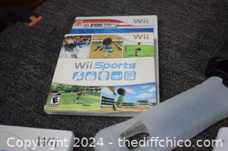WII Lot - Balance Borad, Games and Much More plus tote