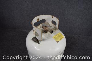 1/2 full Propane Tank