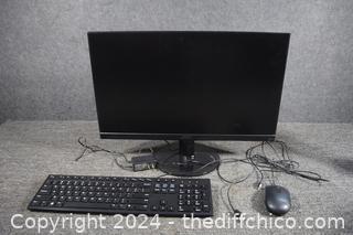 Working Monitor, Keyboard and Mouse