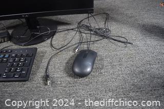 Working Monitor, Keyboard and Mouse