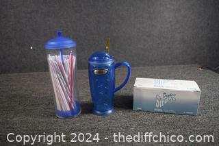 Starbuck Cup, Straws plus Holder