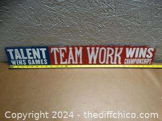 Metal Sign 