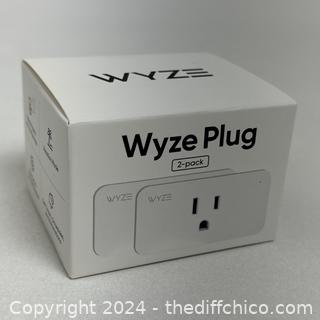 NEW WYZE Smart Plug WLPP1CFH 2 Pack Works with Alexa IFTTT and Google