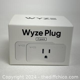 NEW WYZE Smart Plug WLPP1CFH 2 Pack Works with Alexa IFTTT and Google