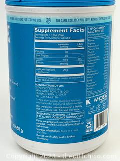 NEW - Vital Proteins Collagen Peptides Unflavored (24 oz)  EXP 07/2028