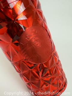NEW - Starbucks Red Jeweled Tumbler 2021 Limited Edition Cold Cup