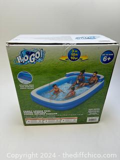 NEW Bestway H2OGO! Family Lounge Fun Inflatable Pool Mosaic Printed Floor