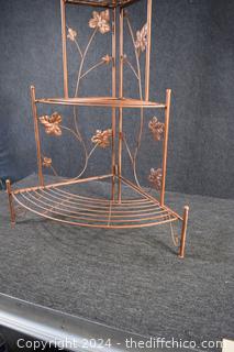Folding Corner Shelf - 27 1/2 in x 19 1/4 in x 38 1/2 in