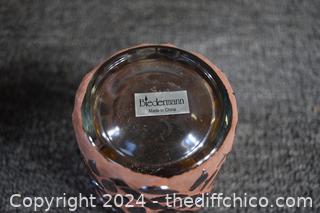 6 Candles Holders-look new