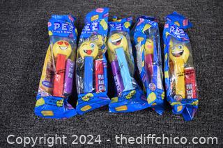 5 Sealed Pez Dispensers
