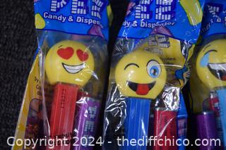 5 Sealed Pez Dispensers