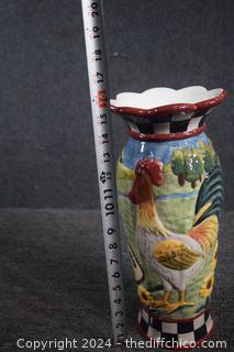 Awesome Rooster Vase
