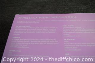Princess Catherine Doll in Box - Box size in 9 1/4 in x 13 1/4 in