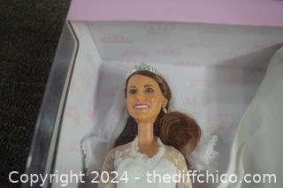 Princess Catherine Doll in Box - Box size in 9 1/4 in x 13 1/4 in