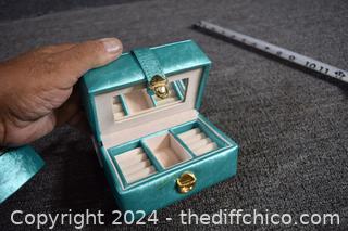 2 Miniature New Jewelry Boxes