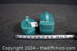 2 Miniature New Jewelry Boxes