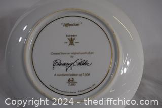 2 Cat Collectors Plates