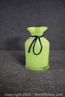 New Hand Made Glass Vase