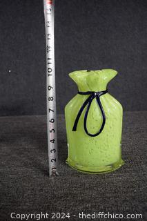New Hand Made Glass Vase