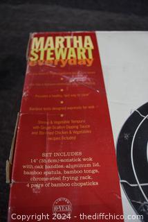 New Martha Stewart Stir Fry Set