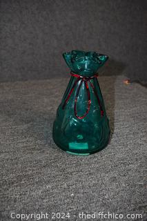 New Hand Made Glass Vase