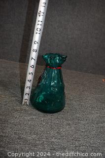 New Hand Made Glass Vase