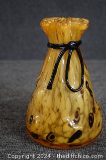New Hand Made Glass Vase