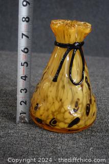 New Hand Made Glass Vase