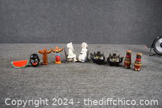 5 Pair of Salt and Pepper Shakers