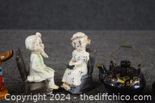 5 Pair of Salt and Pepper Shakers