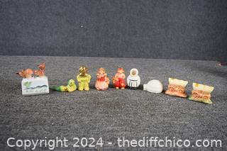 5 Sets of Salt and Pepper Shakers