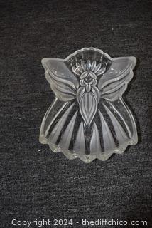 Glass Angel Dish