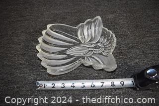Glass Angel Dish