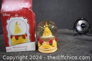 Belle Snow Globe w/Box