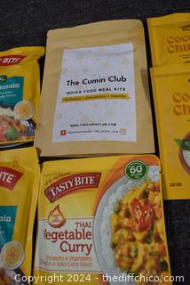 Mixed Lot of India Food