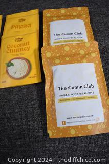 Mixed Lot of India Food