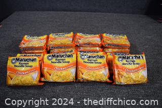 16 Packages of Ramen Chicken Noodle Soup