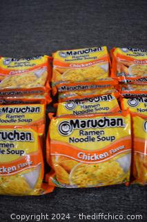 16 Packages of Ramen Chicken Noodle Soup