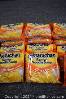 16 Packages of Ramen Chicken Noodle Soup
