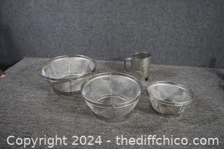 Kitchen Strainers and More