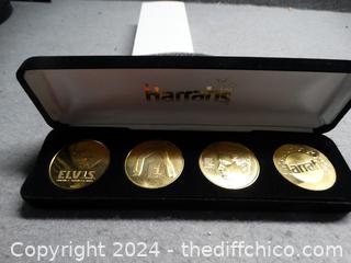 Harrahs Elvis Coins 