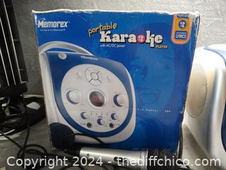 Portable Karaoke  with AC/DC Power 