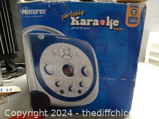 Portable Karaoke  with AC/DC Power 