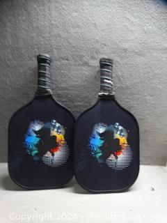 2 Pickle Ball Rackets 
